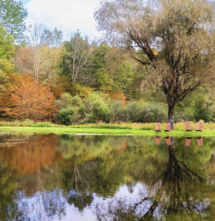 The exterior of the Callicoon Hills boutique hotel featuring classic architecture.