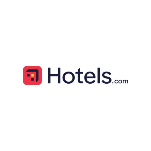 Official logo for Hotels.com.