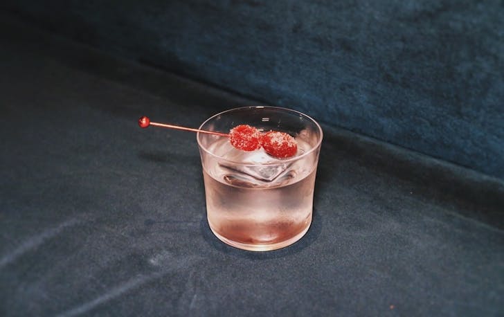 Modern and sophisticated interior of Jigger & Pony bar at Amara Hotel