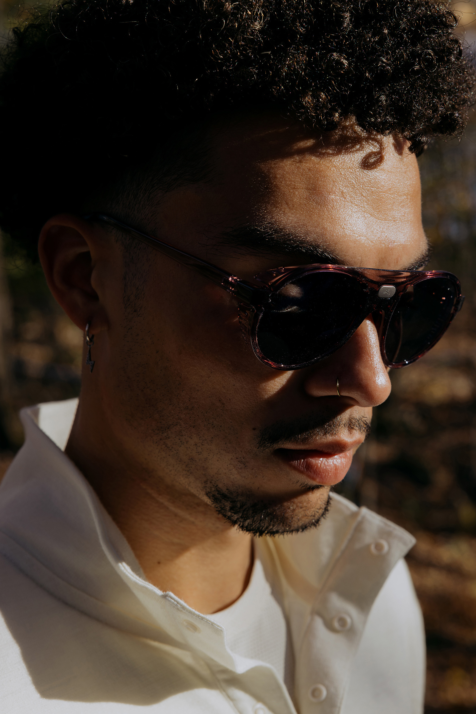 Close-up of performance running accessories including socks and small gear items.