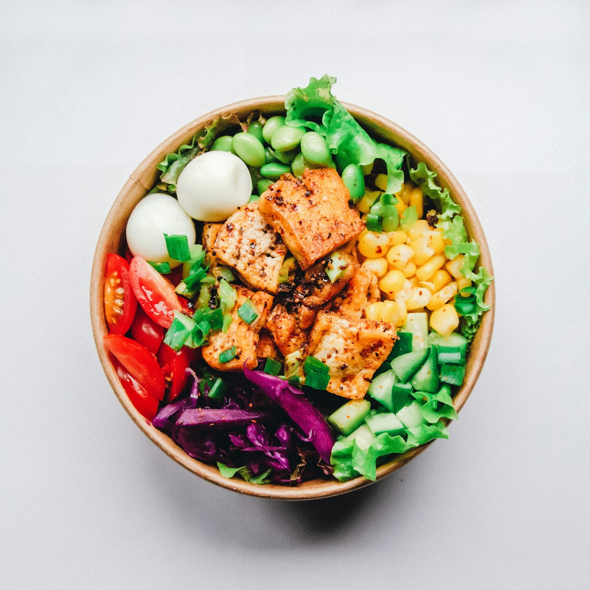 An elegantly plated gourmet vegetable dish featuring local Arizona produce.