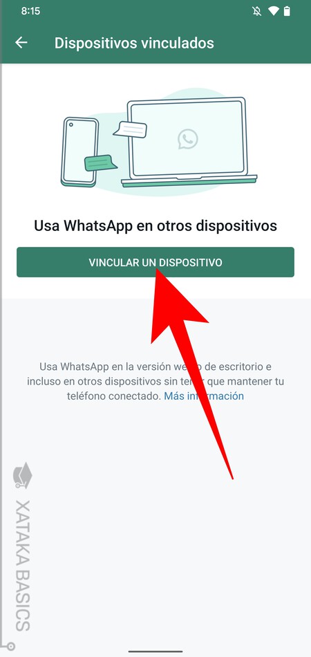 A digital button interface used to initiate a new booking or link a device.