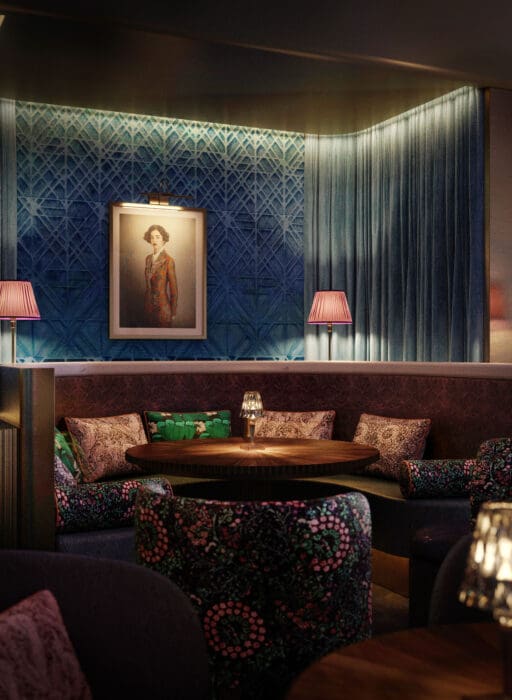 Classic luxury interior design featuring traditional British elegance.